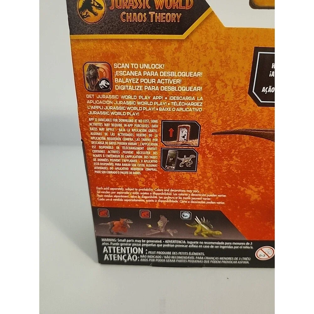 Jurassic World Strike Attack HERRERASAURUS Chaos Theory Dinosaur Action Figure
